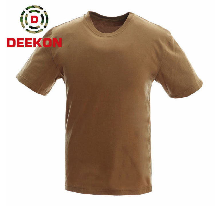 Khaki Color Soft Hand Feeling T-Shirt